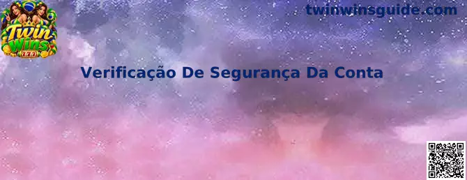 Verificação De Segurança Da Conta